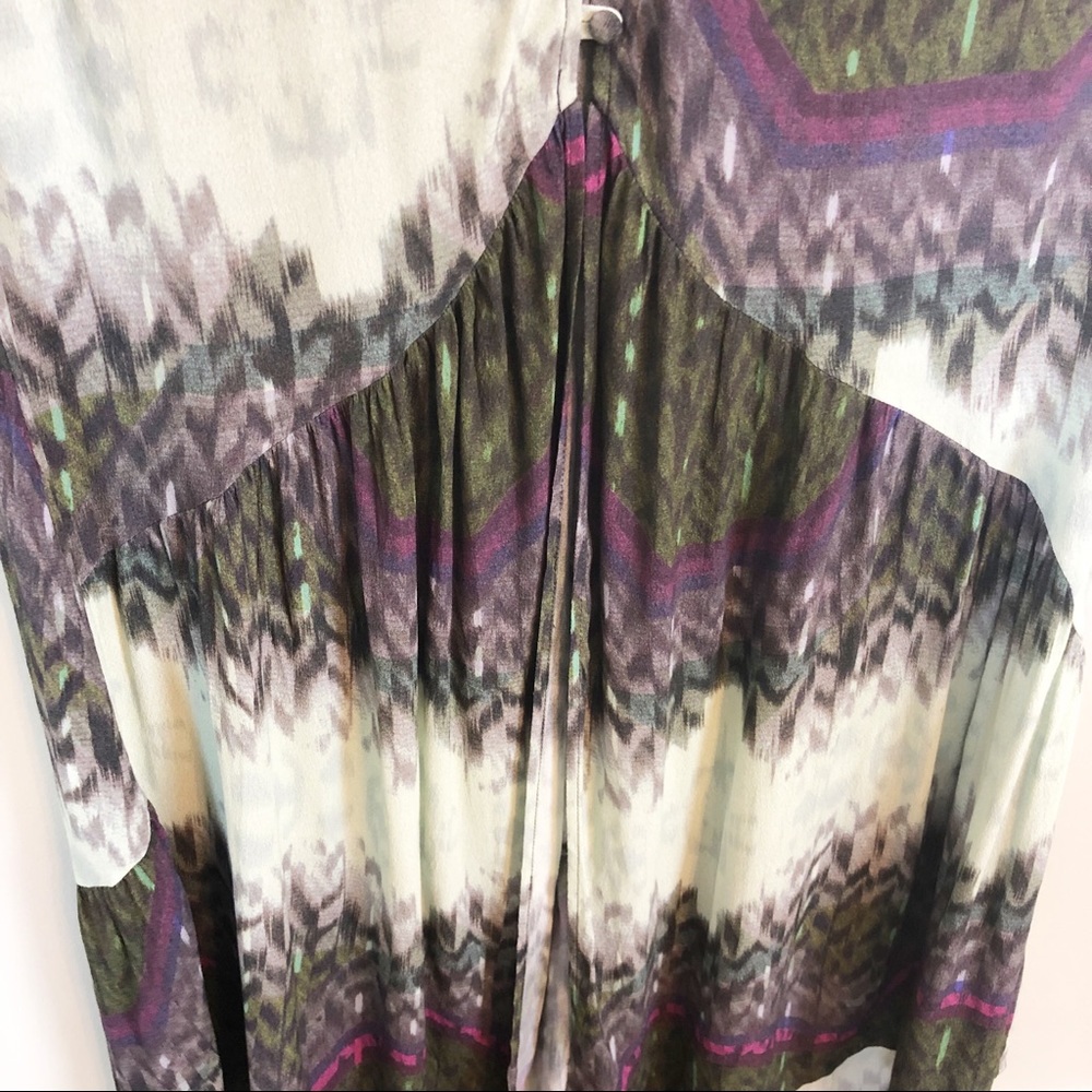 Rare* Flynn Skye Unbutton Me Dress in Green Haze - Picture 4 of 8